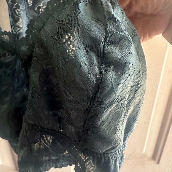 2Sable Betsy Boo's blue stretch fabric bra size L - Picture 7 of 7